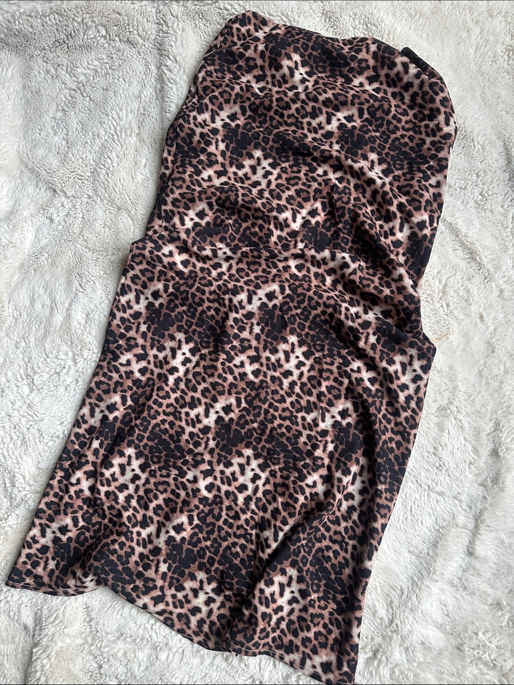 Princess Polly Long Leopard Animal Print Skirt size 4